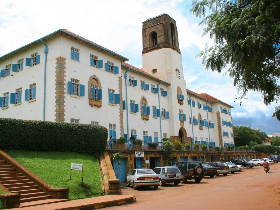 Makerere University main building in Kampala